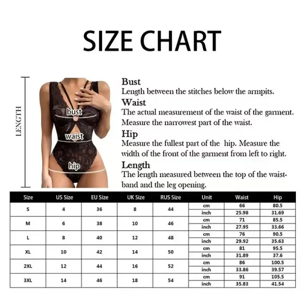 Black Lace V-Neck Nightwear Romper