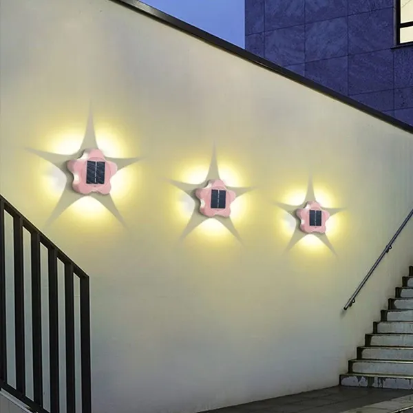 Solar Waterproof Garden Wall Lights