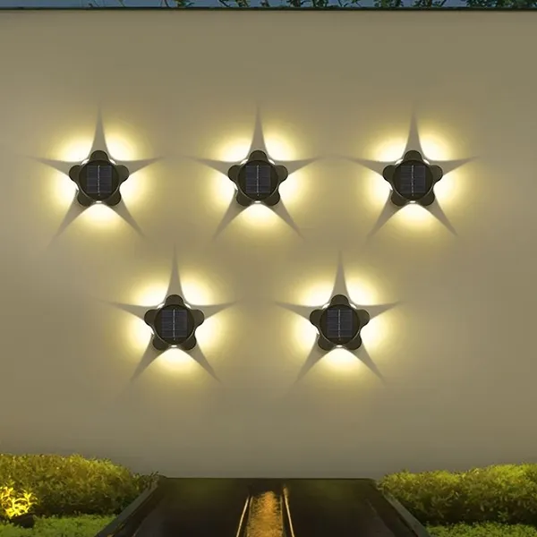 Solar Waterproof Garden Wall Lights