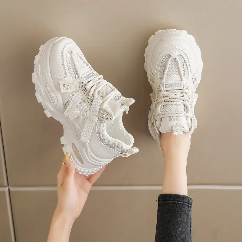 Trendy Chunky Platform Sneakers