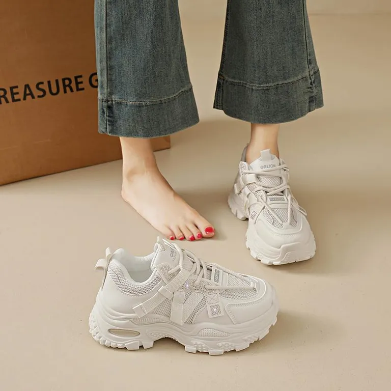 Trendy Chunky Platform Sneakers