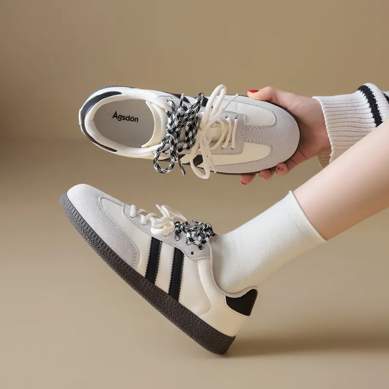 Casual Suede Detail Women's Sneakers