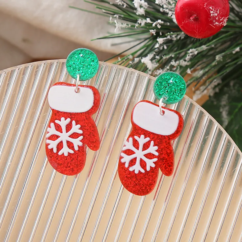 Festive Tassel Earrings for Christmas