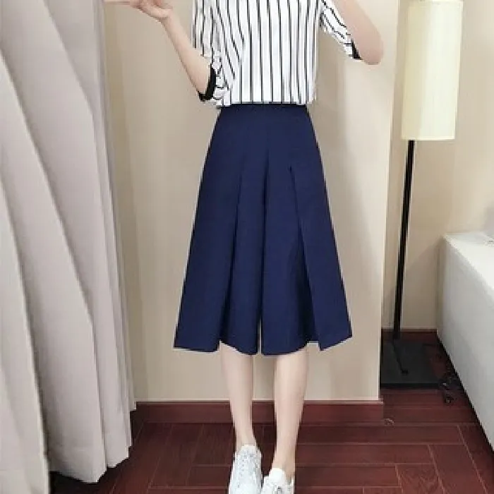 2 Pieces Women's Round Neck Half Sleeves Top Shirt Casual Pants