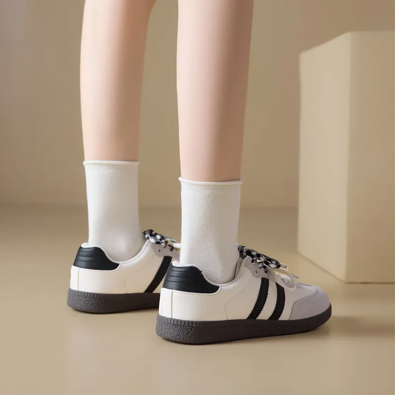 Casual Suede Detail Women's Sneakers