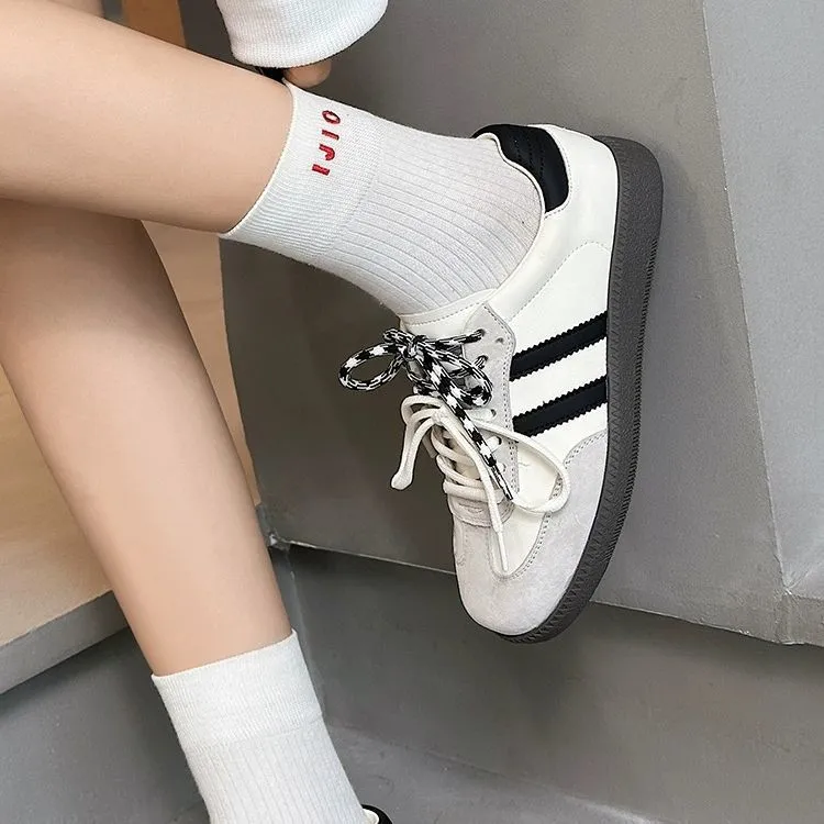 Casual Suede Detail Women's Sneakers
