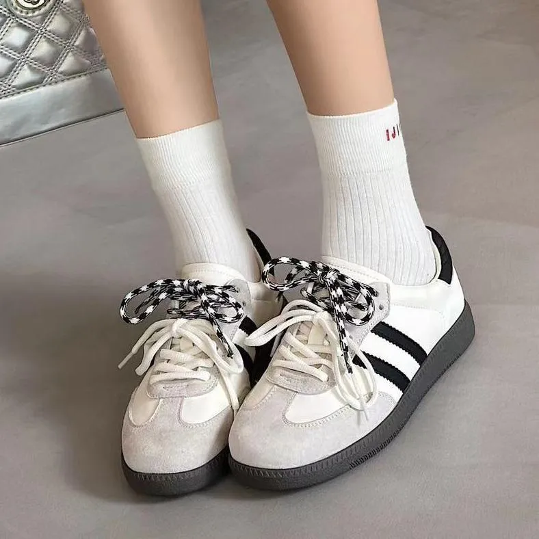 Casual Suede Detail Women's Sneakers