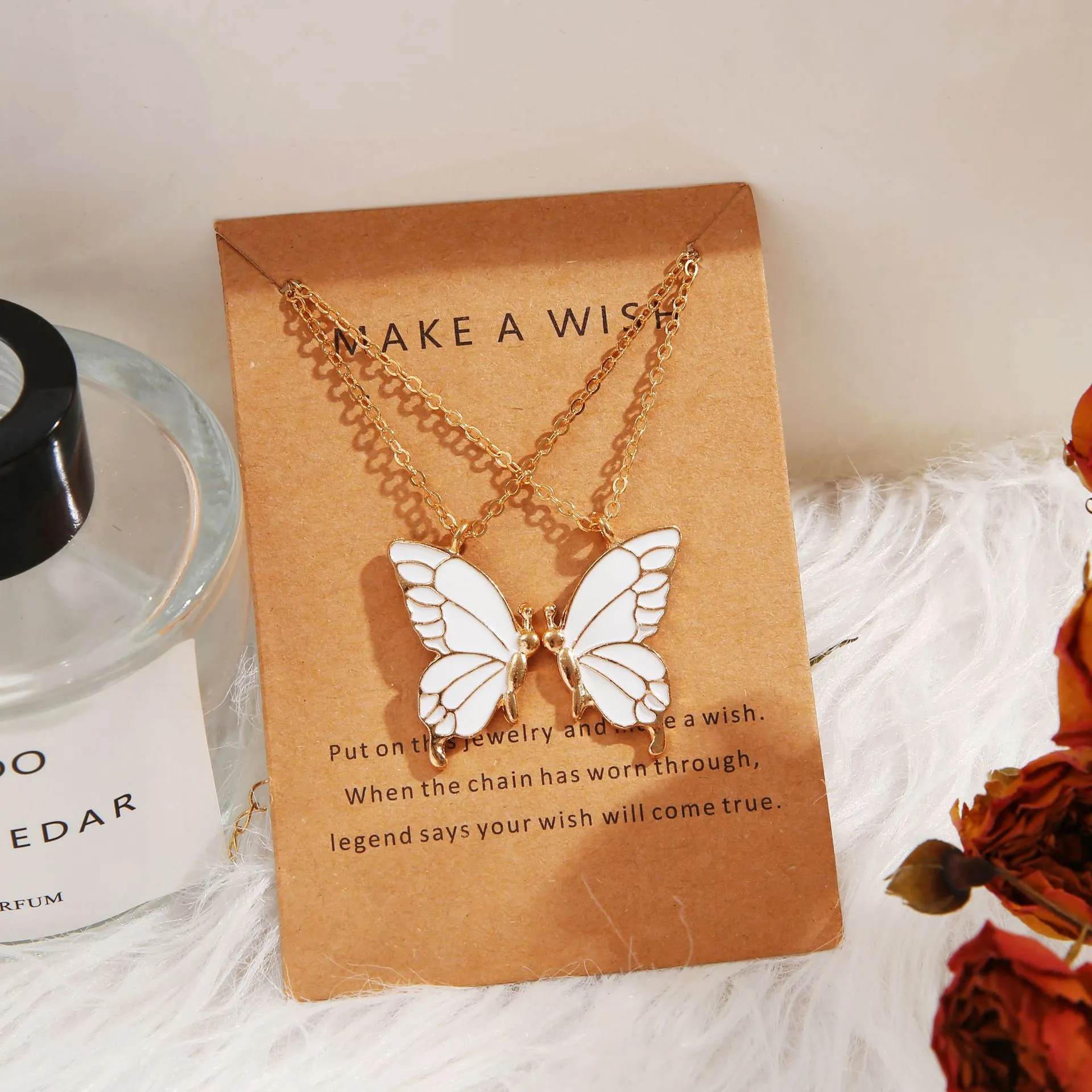 Elegant Butterfly Necklace