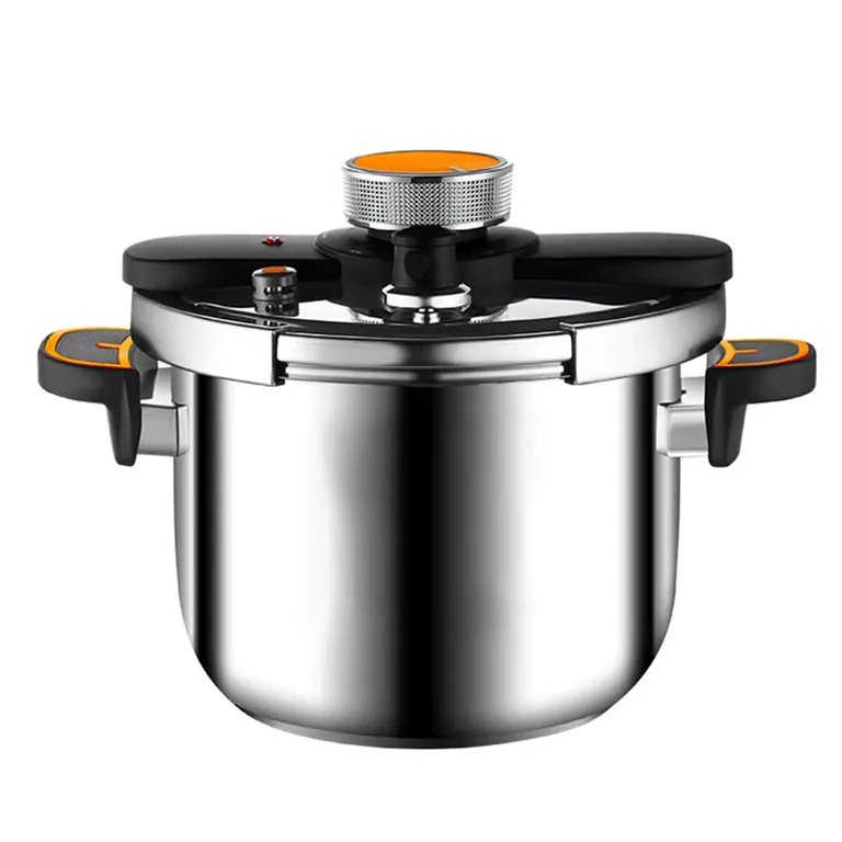 PGY 4L/6L/8L Stainless Steel Pressure Cooker Safety One-Hand Locking Olla de Presion Multi-Cooker for Gas &amp; Induction Stove