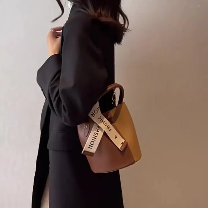 Thumbnail of Trendy Women’s Crossbody and Shoulder Bucket Bag