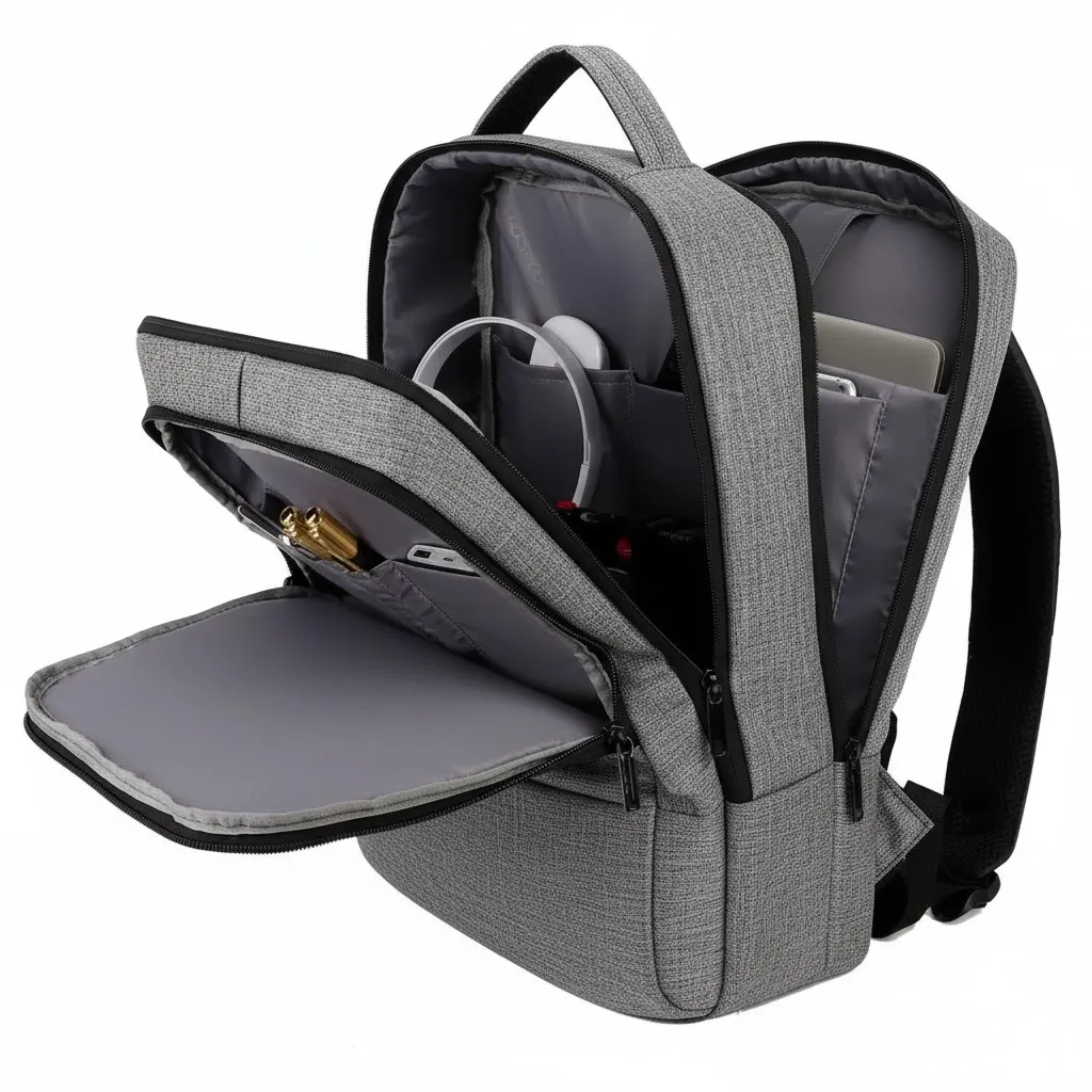 Thumbnail of Men's Anti-Theft Business & Laptop Backpack