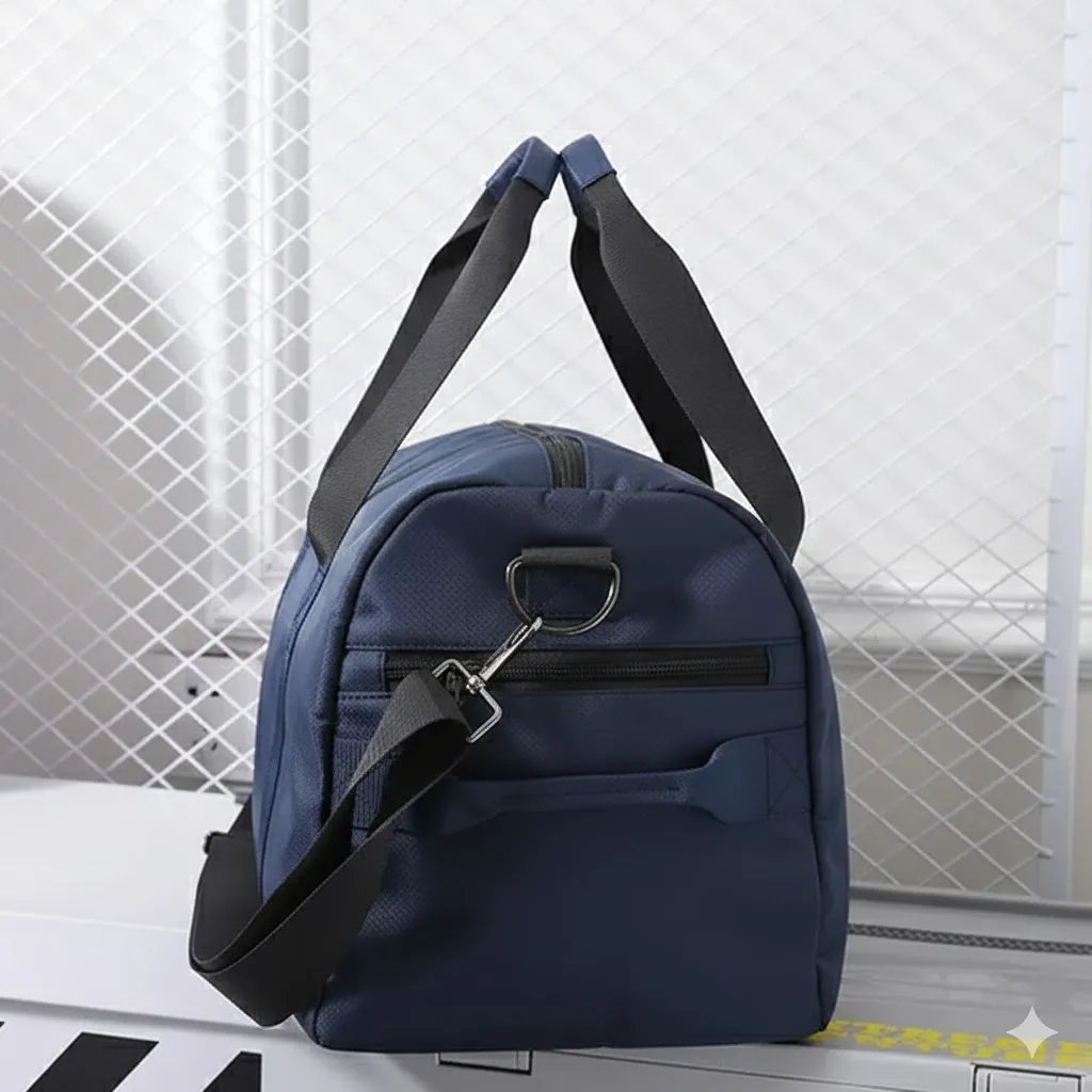 Thumbnail of Large Travel And Gym Duffle Bag With Side Pocket