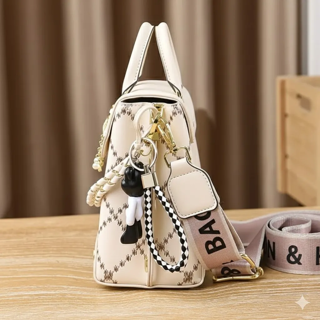 Thumbnail of Stylish Crossbody Shoulder Bag With Chain Details