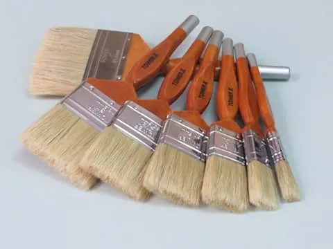 Wooden Handle Paint Brush
