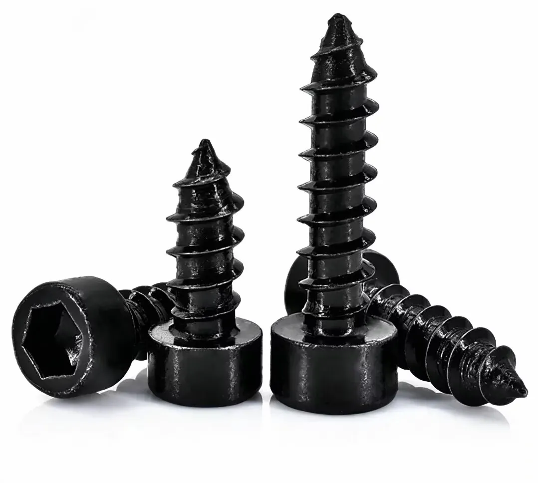 8.8 Grade Black Cap Head Screws M1.7-M6