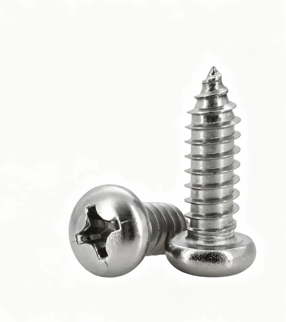 304 Stainless Steel Pan Head Self-Tapping Screws M1-M3