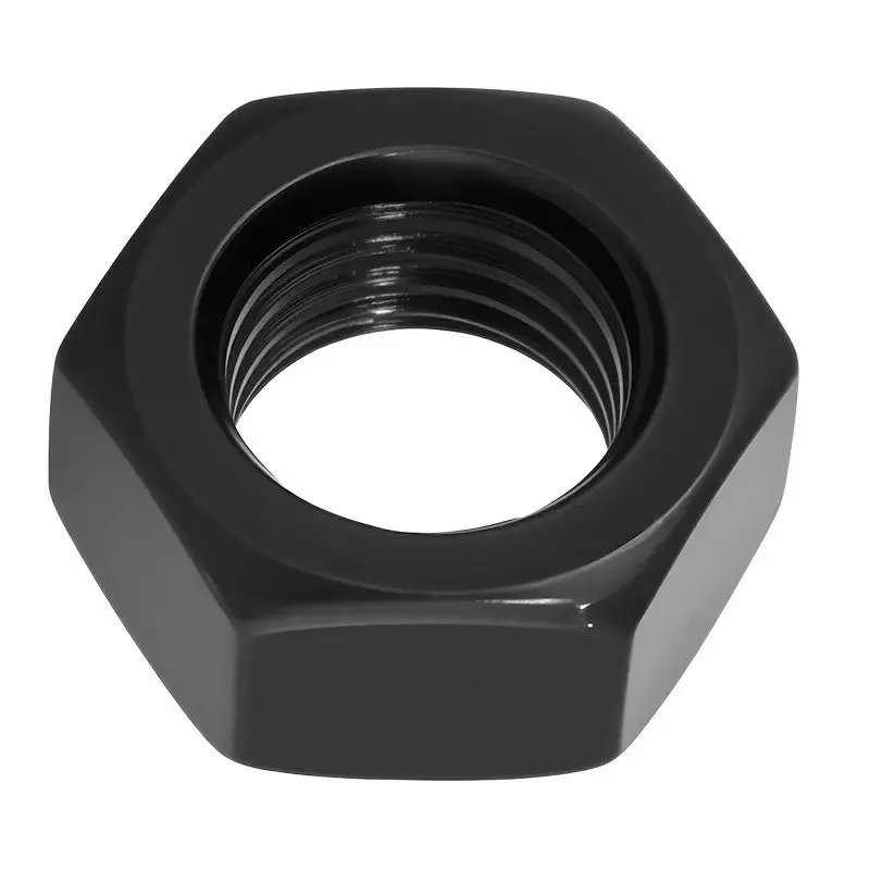 Carbon Steel Black Hex Nuts, M2-M12