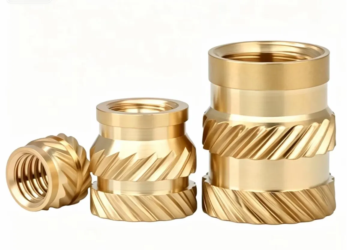 Brass Heat-Set Inserts M1-M3