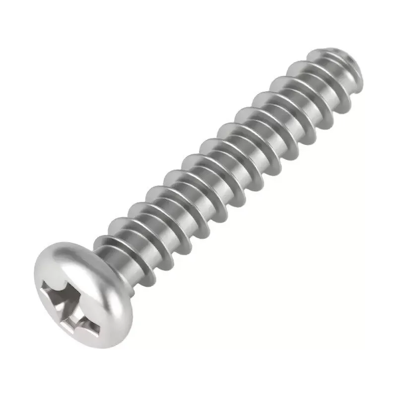 304 Stainless Steel PB Flat Tail Screws M1.7-M5