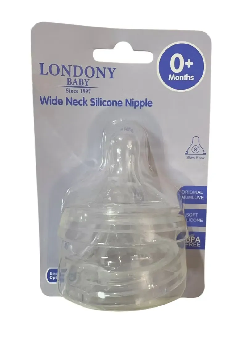 Londony Baby Wide Neck Silicon Nipple