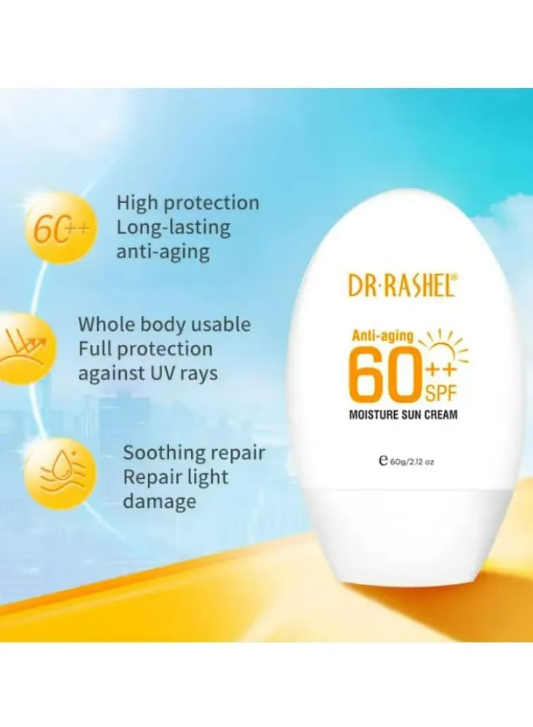 Dr Rashel Anti-aging & moisture sun cream SPF 60 60G