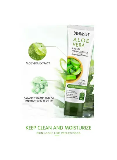 Dr. Rashel Aloe Vera Facial Cleanser Skin Natural Oil-Free Deep Cleansing