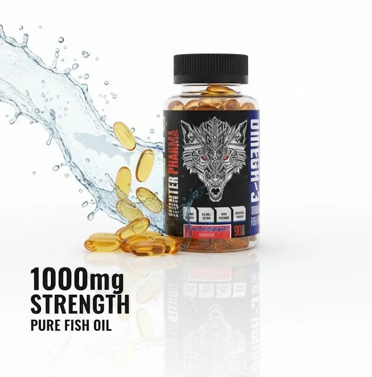 Hunter Pharma - Omega-3 Fish Oil Softgels - 90 s