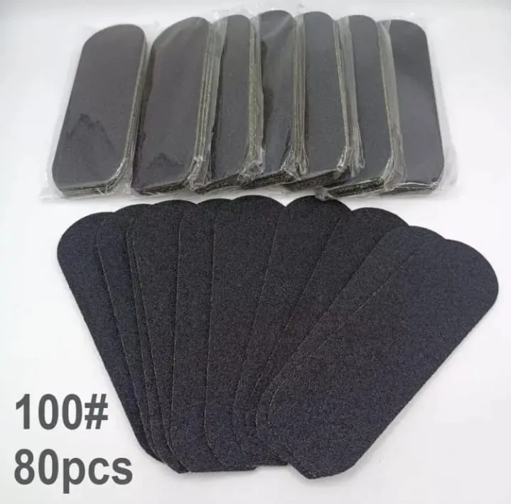 Foot File Disposable 100 Grit 80 pcs 1 pack
