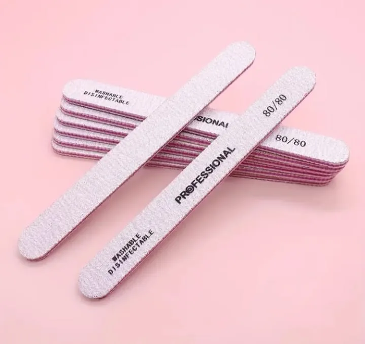 Nail File Round 80/80 grit