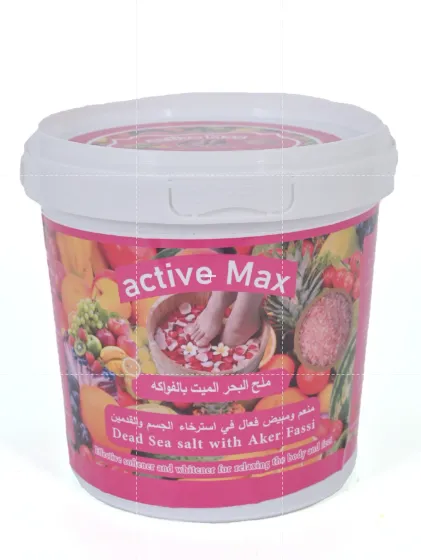 Dead Sea Bath Salt With Mix Fruits for Relaxing the Body and Feet 600 gr.