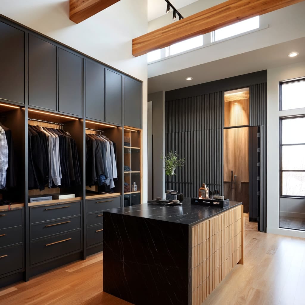 Honed natural stone