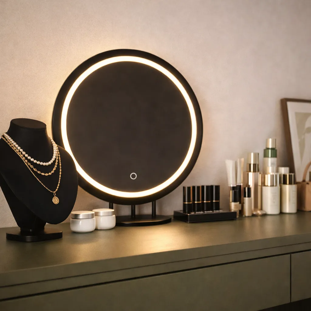 Luxury Vanity with LED Mirror UAE