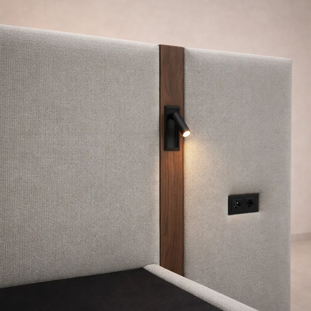 Nova Panel Bed with Lights UAE