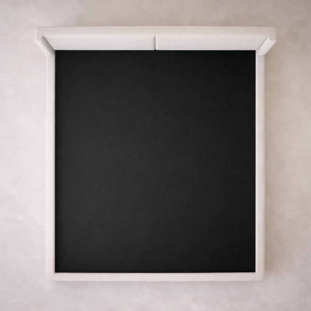 Modern Panel Upholstered Bed