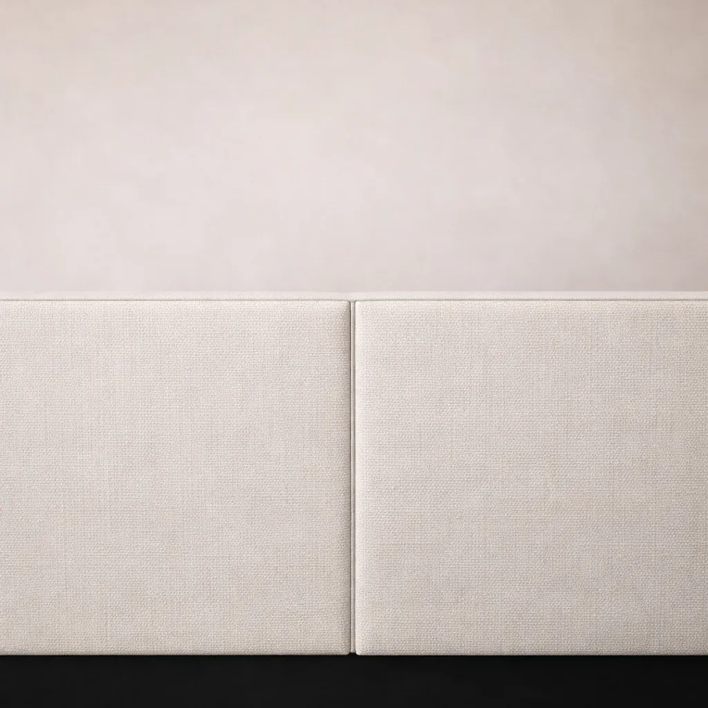 Modern Panel Upholstered Bed