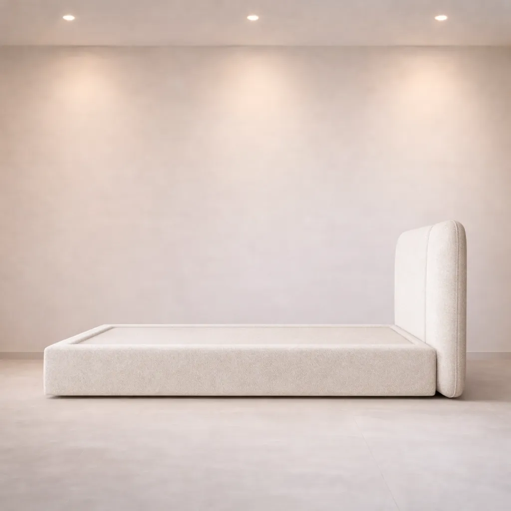 Wingback Upholstered Bed UAE | Modern Custom Beds