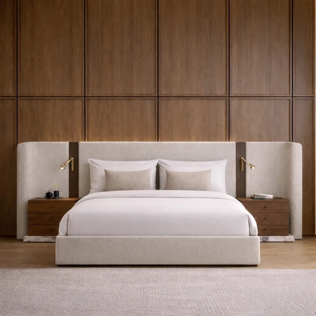 Luxury Bed with Reading Lights UAE Custom