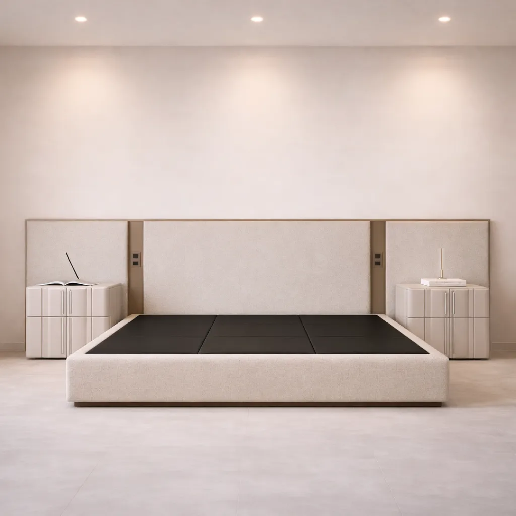 Elite Wall Panel Bed with Nightstands UAE