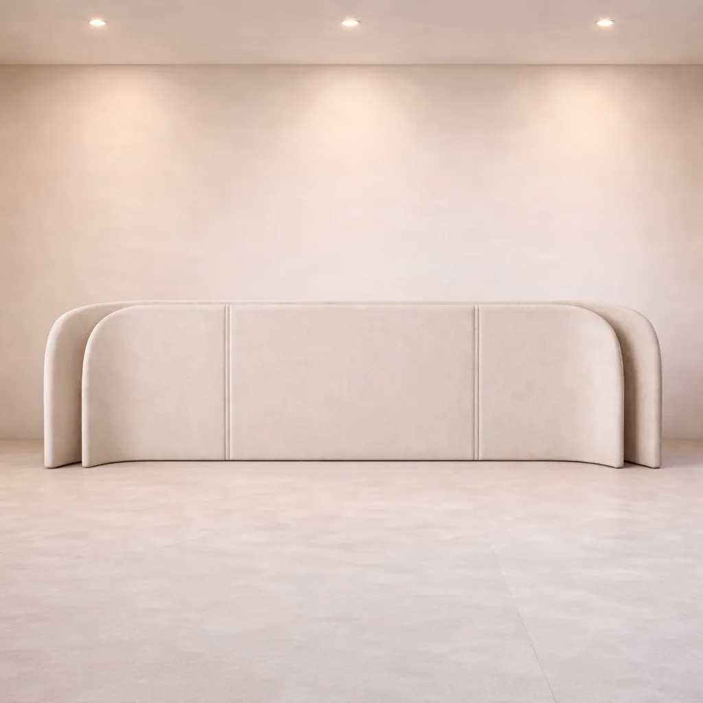 Modern Wraparound Upholstered Bed UAE | Custom Luxury Bed