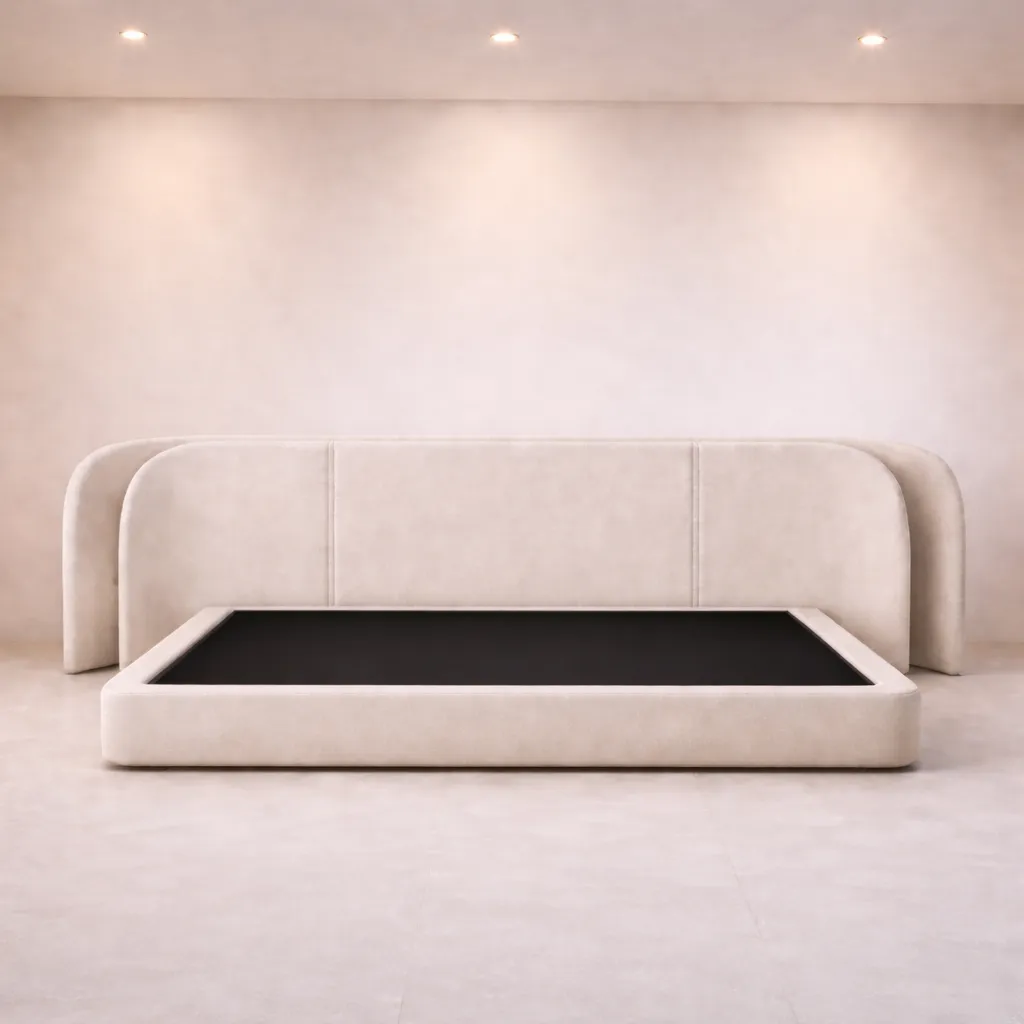 Modern Wraparound Upholstered Bed UAE | Custom Luxury Bed