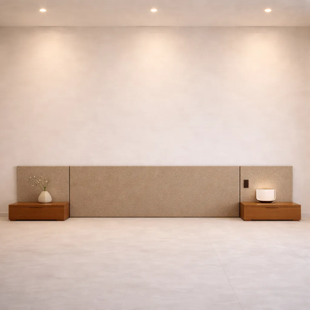 Wall to Wall Upholstered Bed UAE Custom Design
