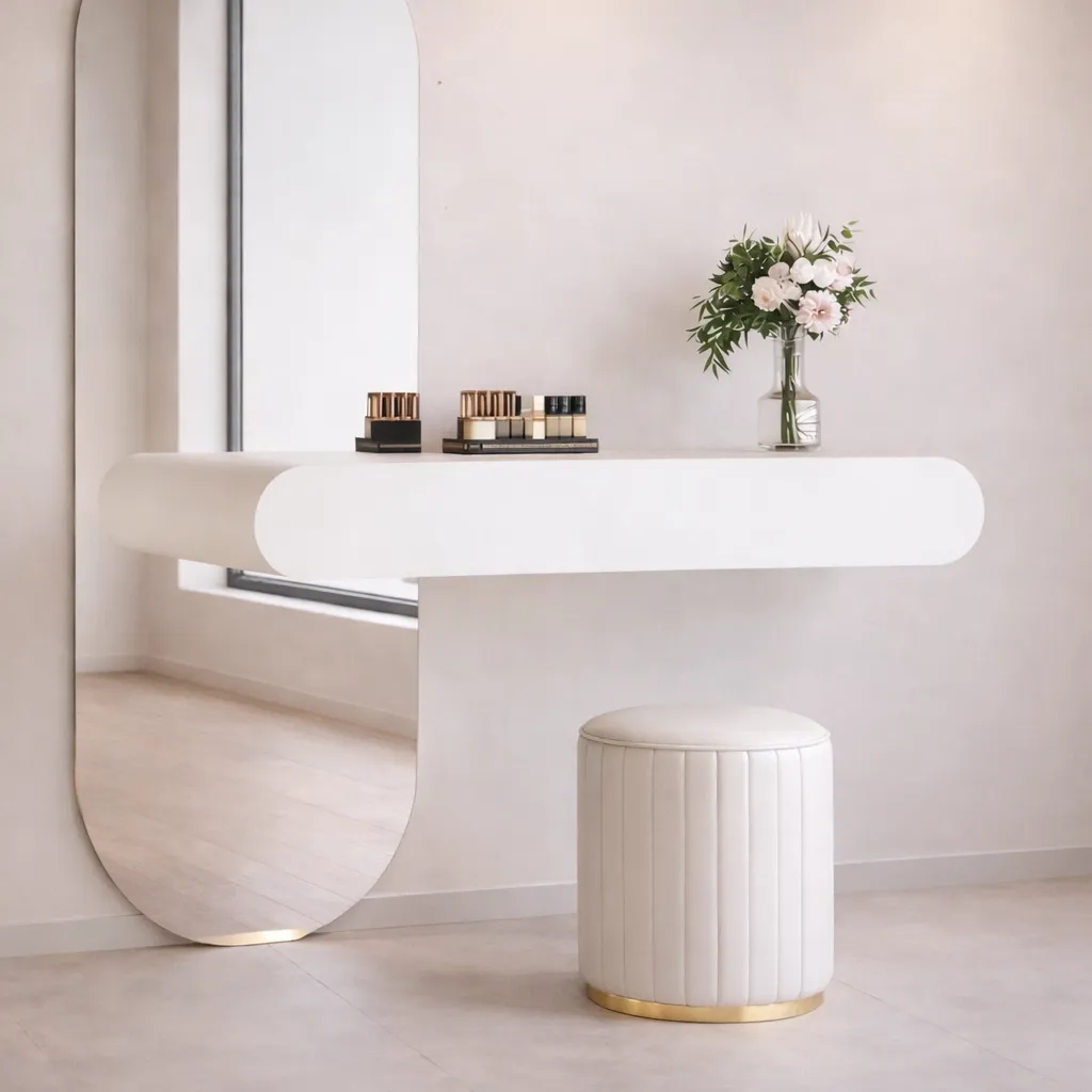 Luxury Floating Vanity with Full Mirror UAE