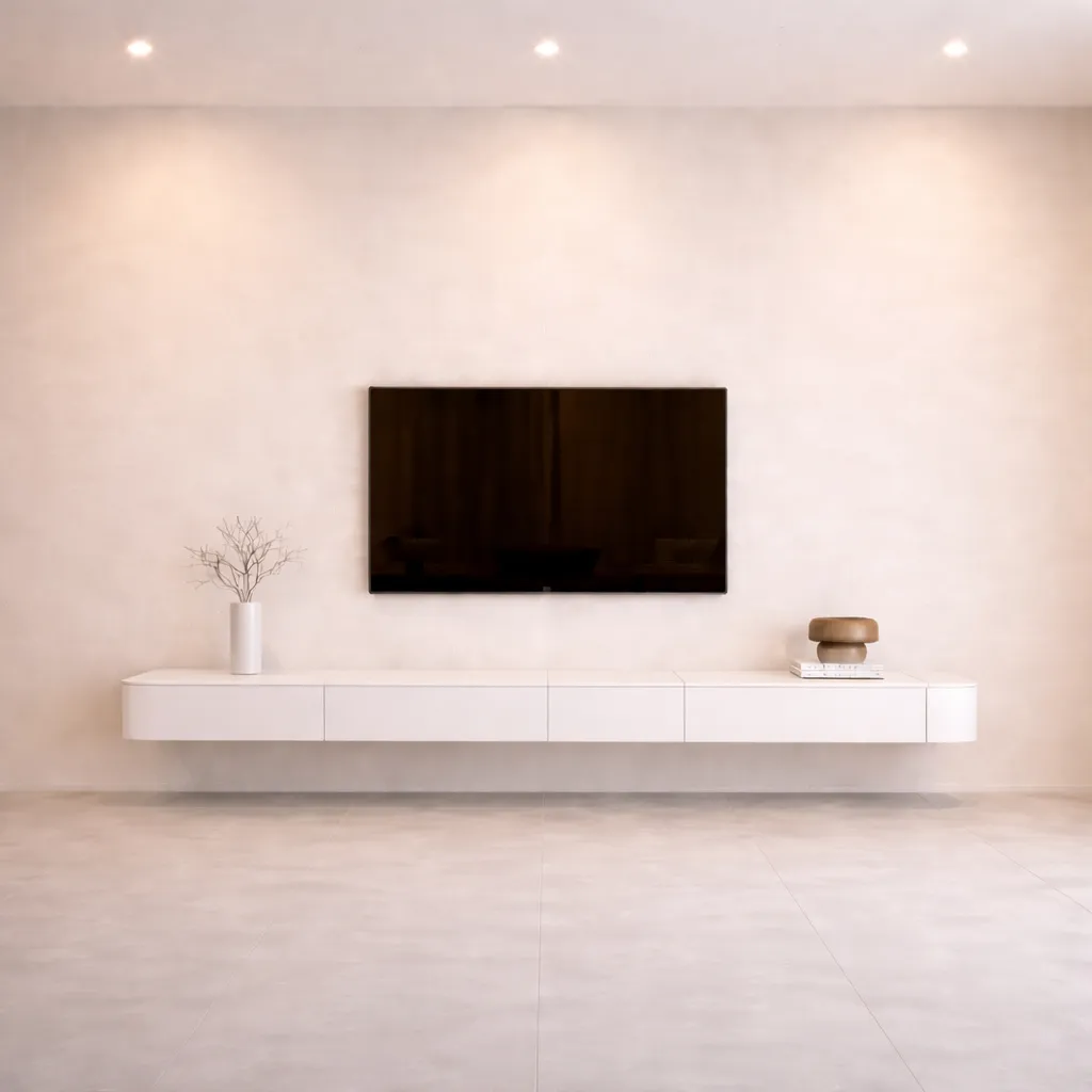 Modern Floating TV Unit UAE | Wall Mounted TV Console