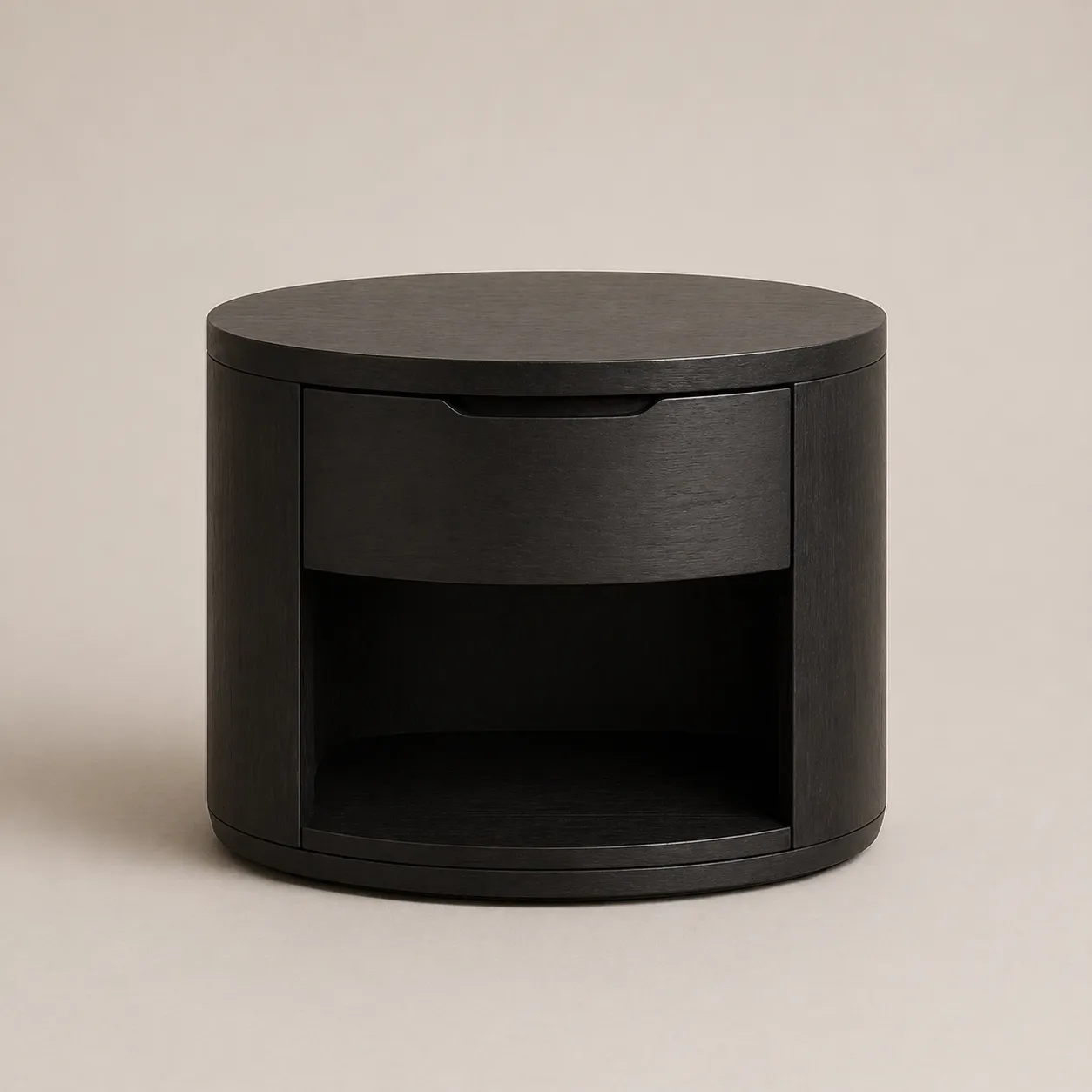 Modern Wooden Nightstand UAE | Custom Bedside Table | Frame Interiors UAE