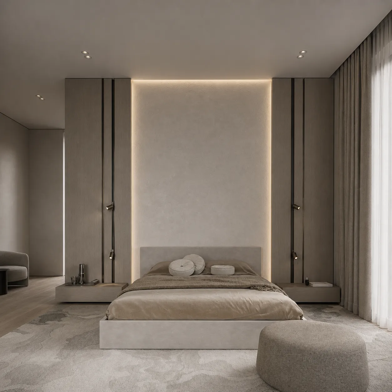 Modern Luxury Bedroom Interior