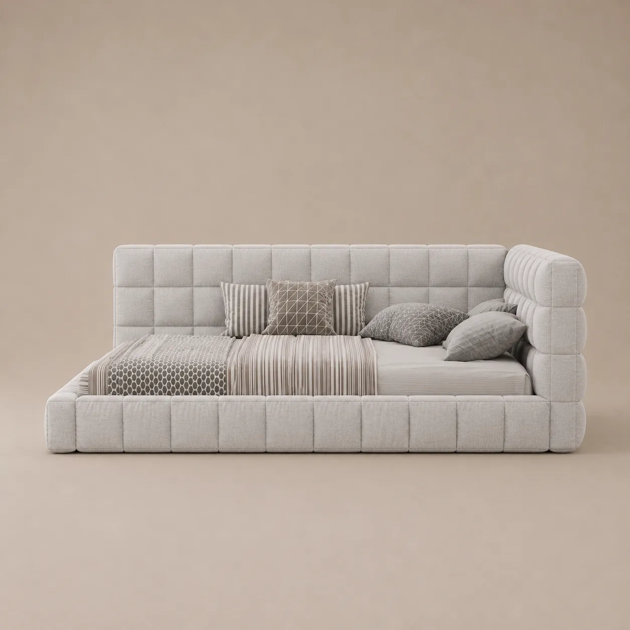 Modern Upholstered Day Bed