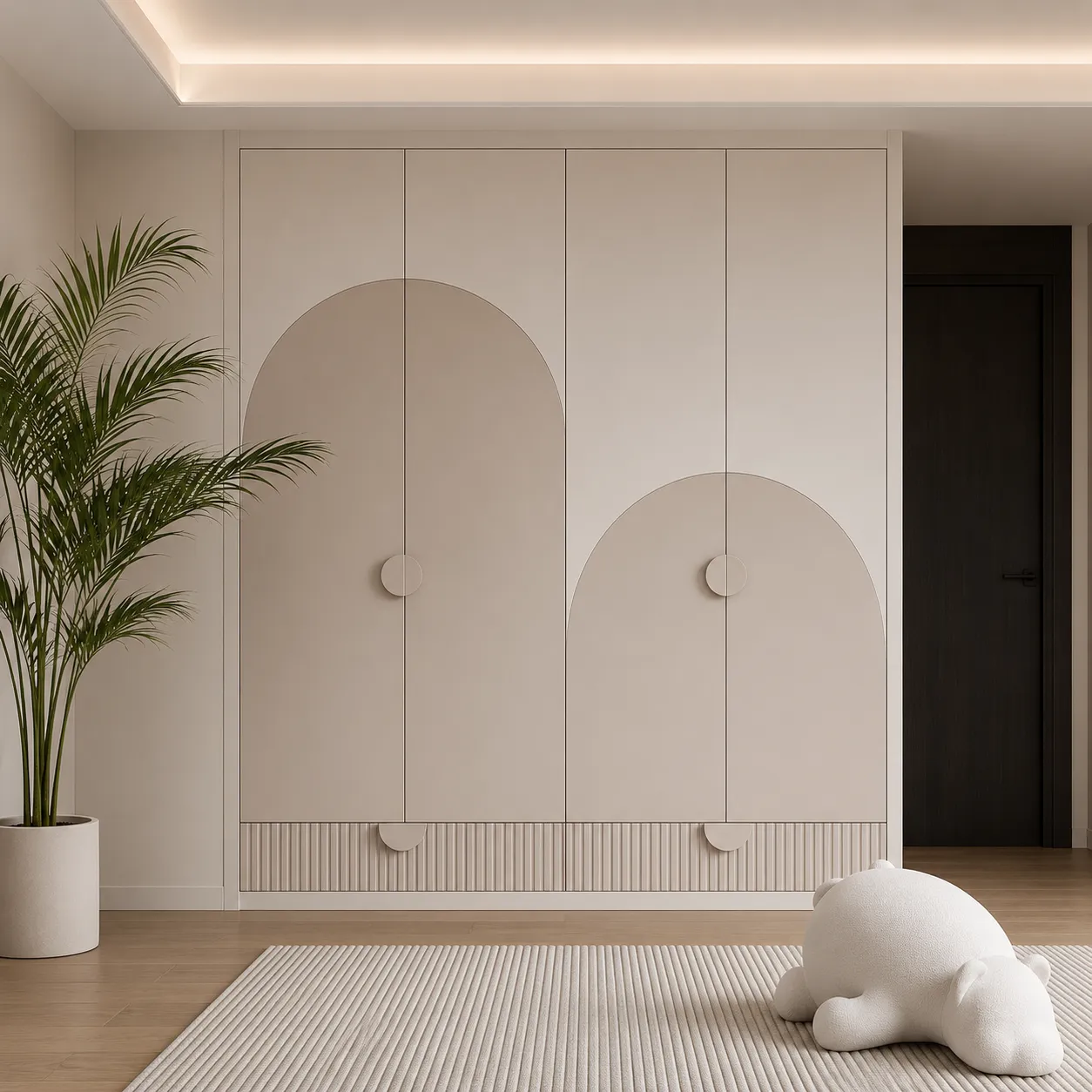 Modern Kids Wardrobe Design
