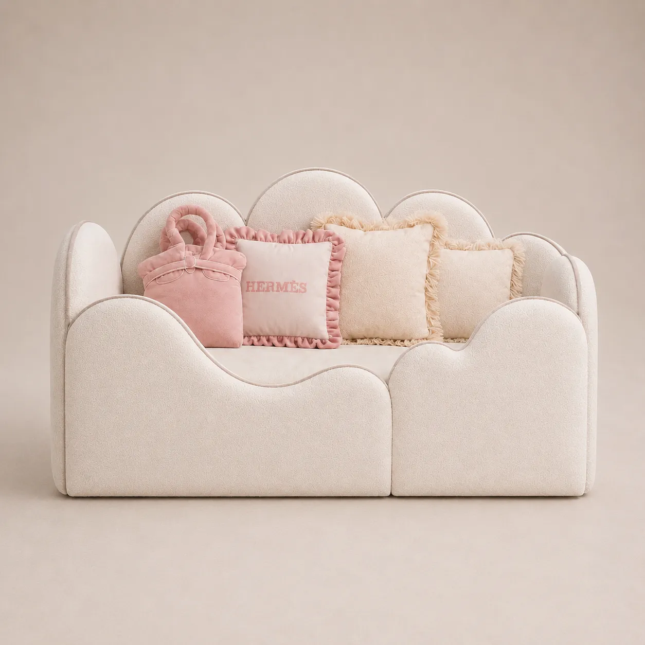 Luxury Upholstered Kids Day Bed