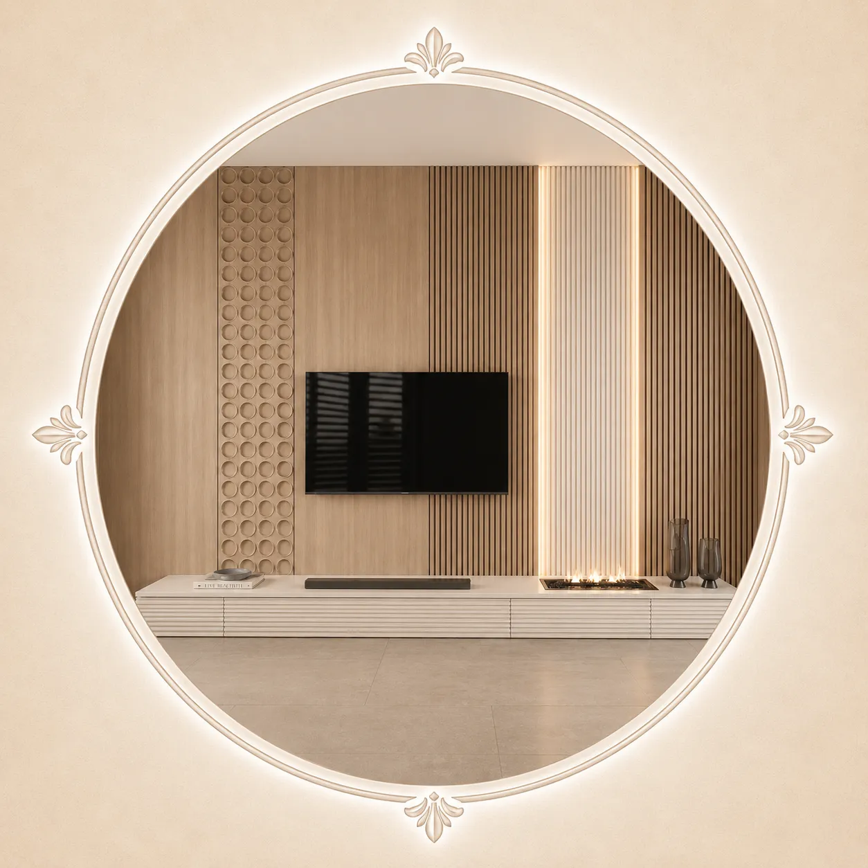 Custom TV Wall Cladding