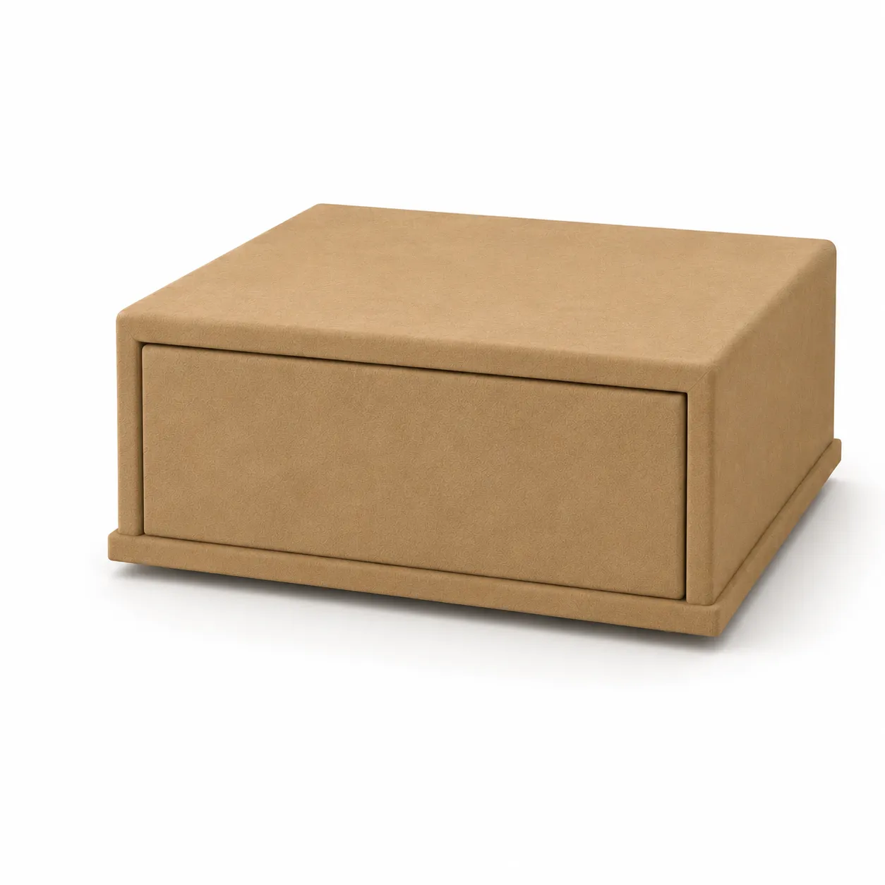 Upholstered Single Drawer Nightstand
